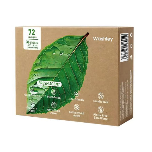 Feuilles de lessive écologiques
